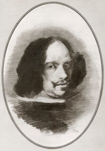 Diego Rodriguez de Silva y Velazquez, z Żywych biografii wielkich malarzy autorstwa Gordon Ross