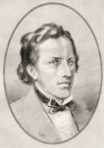 Fryderyk Francois Chopin, z Żywych biografii wielkich kompozytorów autorstwa Gordon Ross