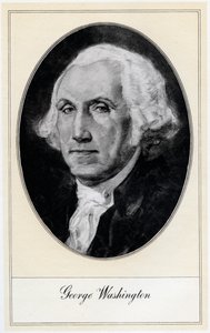 George Washington, pierwszy prezydent Stanów Zjednoczonych, początek XX wieku.