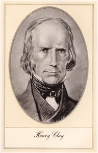 Henry Clay, czołowy amerykański mąż stanu i mówca, początek XX wieku autorstwa Gordon Ross
