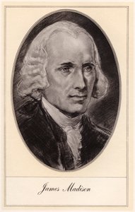 James Madison, czwarty prezydent Stanów Zjednoczonych, początek XX wieku.