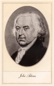 John Adams, drugi prezydent Stanów Zjednoczonych, początek XX wieku. autorstwa Gordon Ross