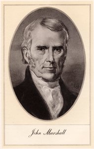 John Marshall, amerykański mąż stanu i prawnik, początek XX wieku.