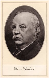 Stephen Grover Cleveland, 22 i 24 prezydent Stanów Zjednoczonych, początek XX wieku.
