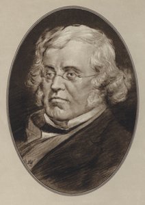 William Makepeace Thackeray (lito) autorstwa Gordon Ross