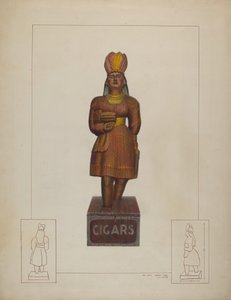 Indyjski sklep z cygarami autorstwa Gordon Saltar and Edward L. Loper