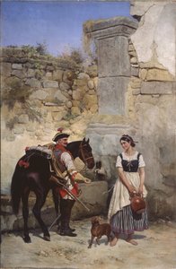 Scena przy studni, 1890