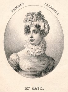 Mme. Gail, początek XIX wieku.