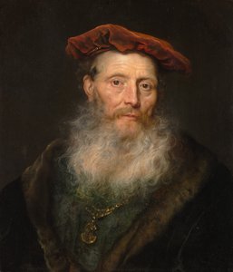 Brodaty mężczyzna w aksamitnej czapce, 1645.