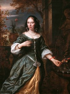 Portret Susanny van Baerle (1622-1674) autorstwa Govert Flinck