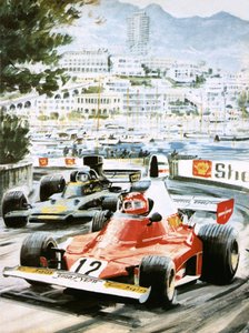 Niki Lauda autorstwa Graham Coton