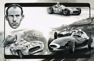 Stirling Moss autorstwa Graham Coton