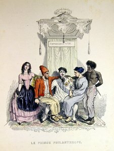 „Książę filantropijny” autorstwa Grandville