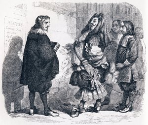 Przewaga nauki - Bajki La Fontaine autorstwa Grandville
