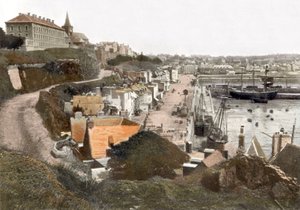 Grandville (Normandia, Francja): Pocztówka, ok. 1900 r.