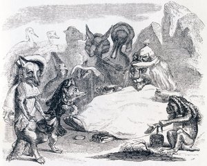 Lew, wilk i lis (le lion, le loup et le renard) - Baśnie La Fontaine