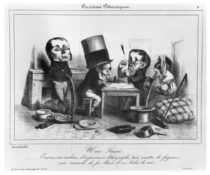Zajęcie, c.1840 autorstwa Grandville