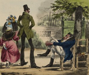 La Karykatura; nr 13, 1830-35 (litografia ręcznie kolorowana) autorstwa Grandville 1803 47 Grandville 1803 47