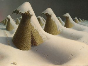 styczeń 1940-41 autorstwa Grant Wood