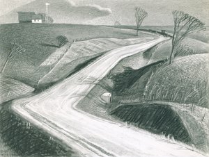 Marzec 1940 (węgiel na papierze)