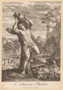H. Sebastiaan St. Sebastien Martire (tytuł na obiekcie)