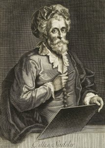 Aegidius Sadeler (1570-1629) autorstwa Gérard Edelinck
