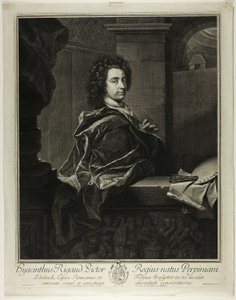 Hiacynt Rigaud autorstwa Gérard Edelinck