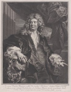 Martin Vanden Bogaert, zwany Desjardins, 1698. autorstwa Gérard Edelinck