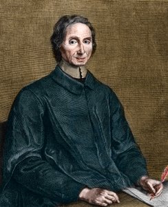 Portret Nicolasa Malebranche (1638-1715), francuskiego filozofa.