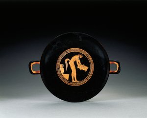 Poddasze czerwonofigurowe kylix, ok. 470 pne autorstwa Greek