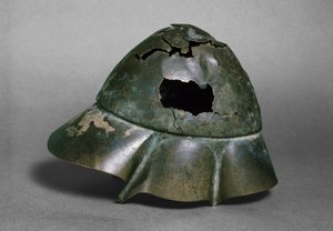 Hełm „towarzysza kawalerii”, Boetian, prawdopodobnie IV wpne (brąz) (patrz także 126299)