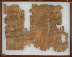 Papirus 1532 (5), uosobienie Liwiusza, III-IV wiek autorstwa Greek School