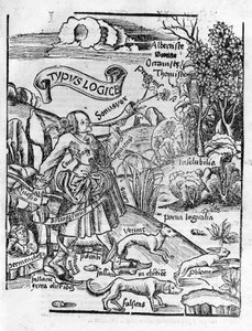 Liberal Arts: Logic - w „” Philosophical Daisy” Gregora Reischa (1467-1525). Bela