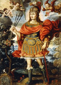 Św. Sebastian, ok.1620 autorstwa Gregorio Gamarra