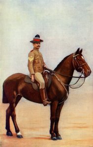 „Starszy sierżant ułanów Nowej Południowej Walii”, 1900. autorstwa Gregory and Co