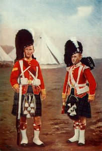 „Sierżant i trębacz, 1. Argyll and Sutherland Highlanders”, 1900.