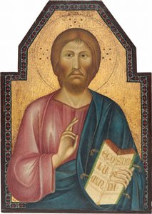 Błogosławieństwo Chrystusa, c. 1310. autorstwa Grifo di Tancredi