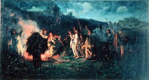 Ceremonia przed ślubem, 1876