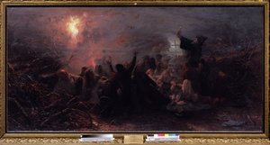 Samospalenie. Epizod raskola (lub schizmy) cerkwi prawosławnej w latach 1666-1667, kiedy na znak protestu przeciwko reformom patriarchy Moskwy niektórzy staroobrzędowcy podpalili się w obawie przed końcem wschodu.