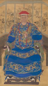 Portret mandżurskiego księcia autorstwa Gu Jianlong