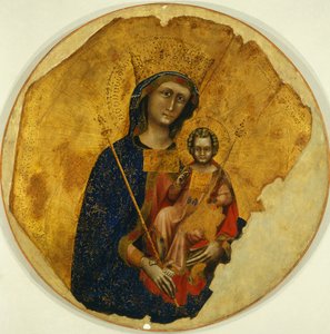 Madonna z Dzieciątkiem, autorstwa Ridolfo Guariento lub Guariento di Arpo (czynny od 1338 do 1370) autorstwa Guariento di Arpo