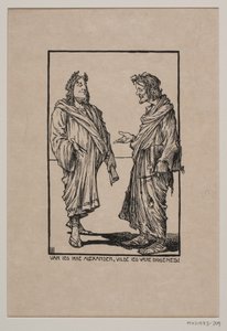 Aleksander i Diogenes autorstwa Gudmund Hentze