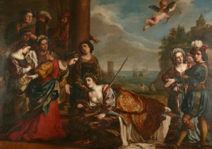 Śmierć Dydony autorstwa Guercino (1591 1666) (after)