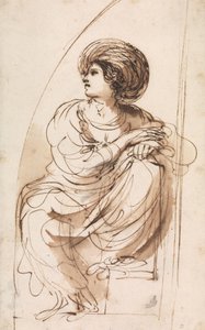 Do Sibyl autorstwa Guercino
