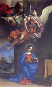 Guercino - pievedicento autorstwa Guercino