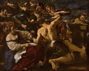Samson pojmany przez Filistynów, 1619.