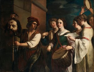 Triumf Dawida autorstwa Guercino