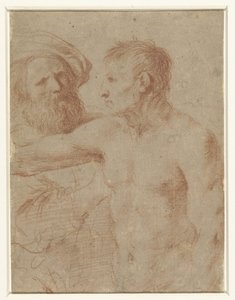 Dwóch mężczyzn autorstwa Guercino