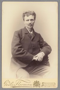 August Strindberg autorstwa Gösta Florman
