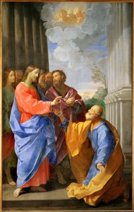 Le Christ remettant les clefs a Saint Pierre - Chrystus przekazuje klucze Świętemu Piotrowi ...